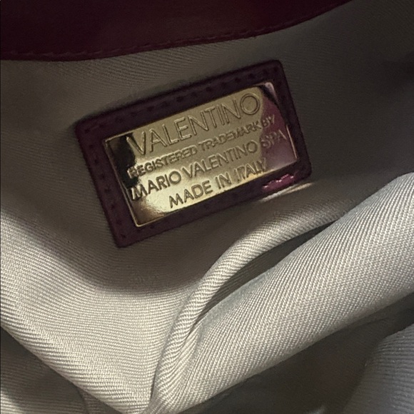 Valentino by Mario Valentino Monogram Leather Bucket Bag - Picture 12 of 16